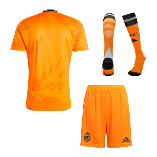 Real Madrid Away  Soccer Jersey Kit(Jersey+Shorts+Socks) 2024/25 Top Dresy Shop