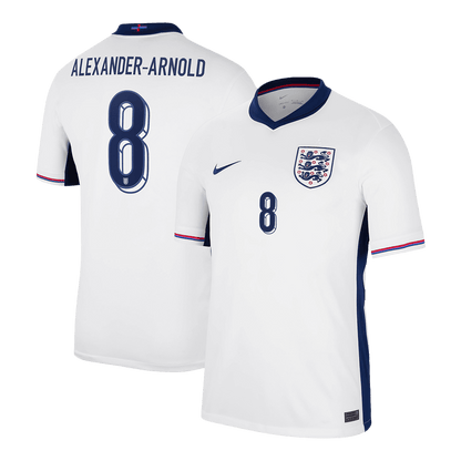 ALEXANDER-ARNOLD #8 England Home  Soccer Jersey Euro 2024 Top Dresy Shop