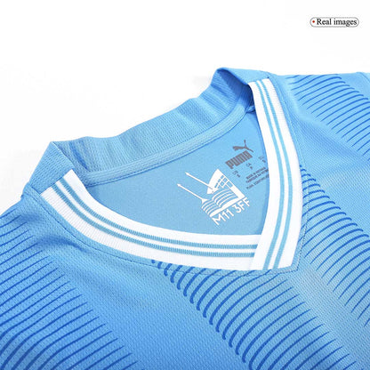 CHAMPIONS #24 Manchester City Home  Soccer Jersey 2023/24 Top Dresy Shop