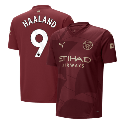 HAALAND #9 Manchester City Third Away  Soccer Jersey 2024/25 Top Dresy Shop