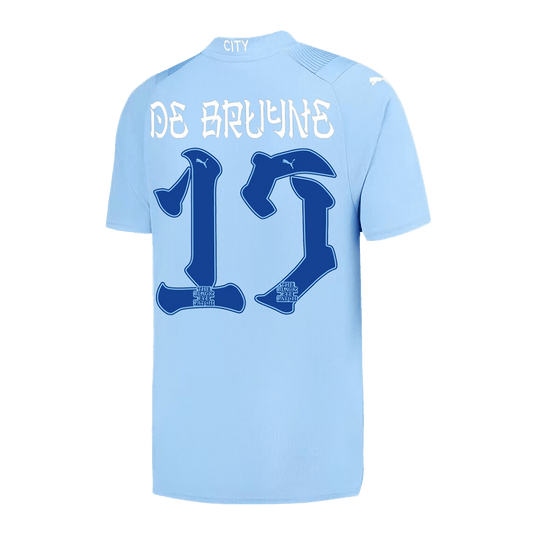 DE BRUYNE #17 Manchester City Japanese Tour Printing Home  Soccer Jersey 2023/24 Top Dresy Shop