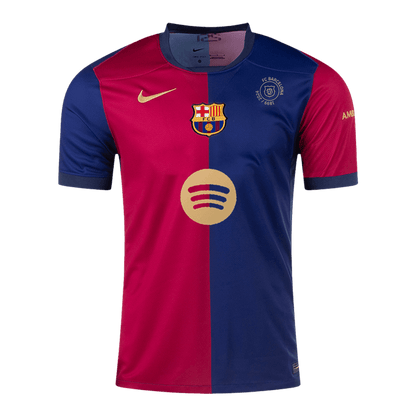 Barcelona Home  Soccer Jersey 2024/25 - 125th Anniversary(Spotify Logo Without Text) Top Dresy Shop