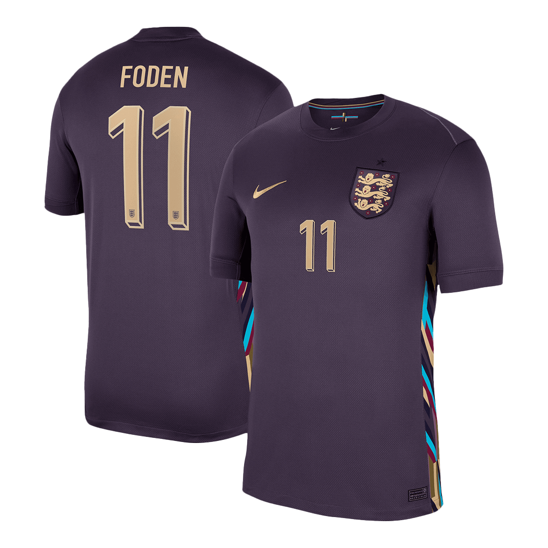 FODEN #11 England Away  Soccer Jersey Euro 2024 Top Dresy Shop