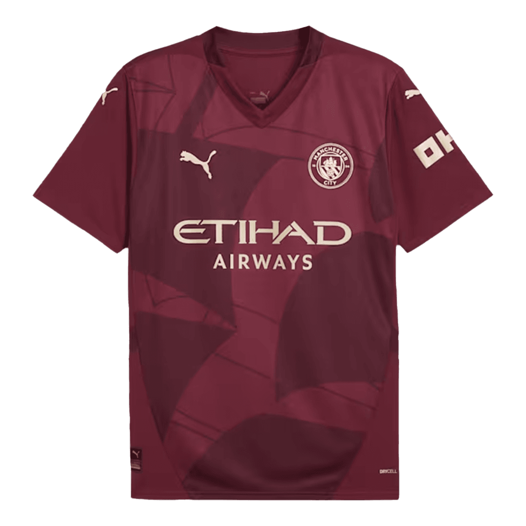 DE BRUYNE #17 Manchester City Third Away  Soccer Jersey 2024/25 Top Dresy Shop