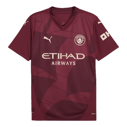 DE BRUYNE #17 Manchester City Third Away  Soccer Jersey 2024/25 Top Dresy Shop