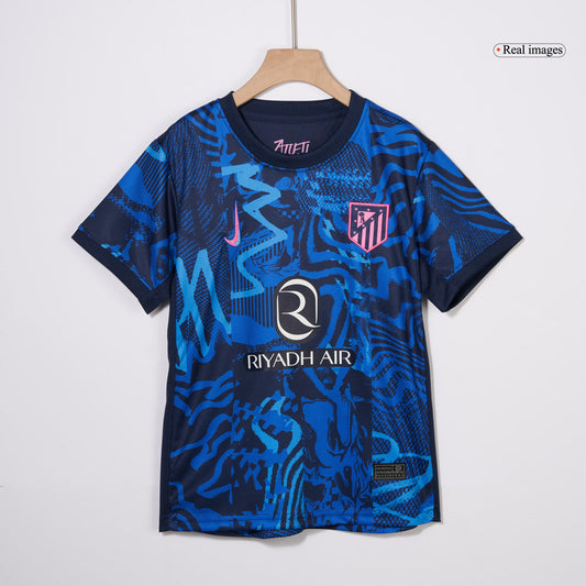 Kid's Atletico Madrid Third Away  Soccer Jersey Kit(Jersey+Shorts+Socks) 2024/25 Top Dresy Shop