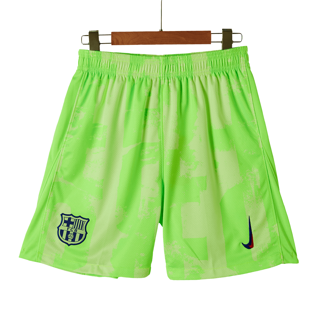 Barcelona Third Away  Soccer Jersey Kit(Jersey+Shorts) 2024/25 - (Spotify Logo Without Text) Top Dresy Shop