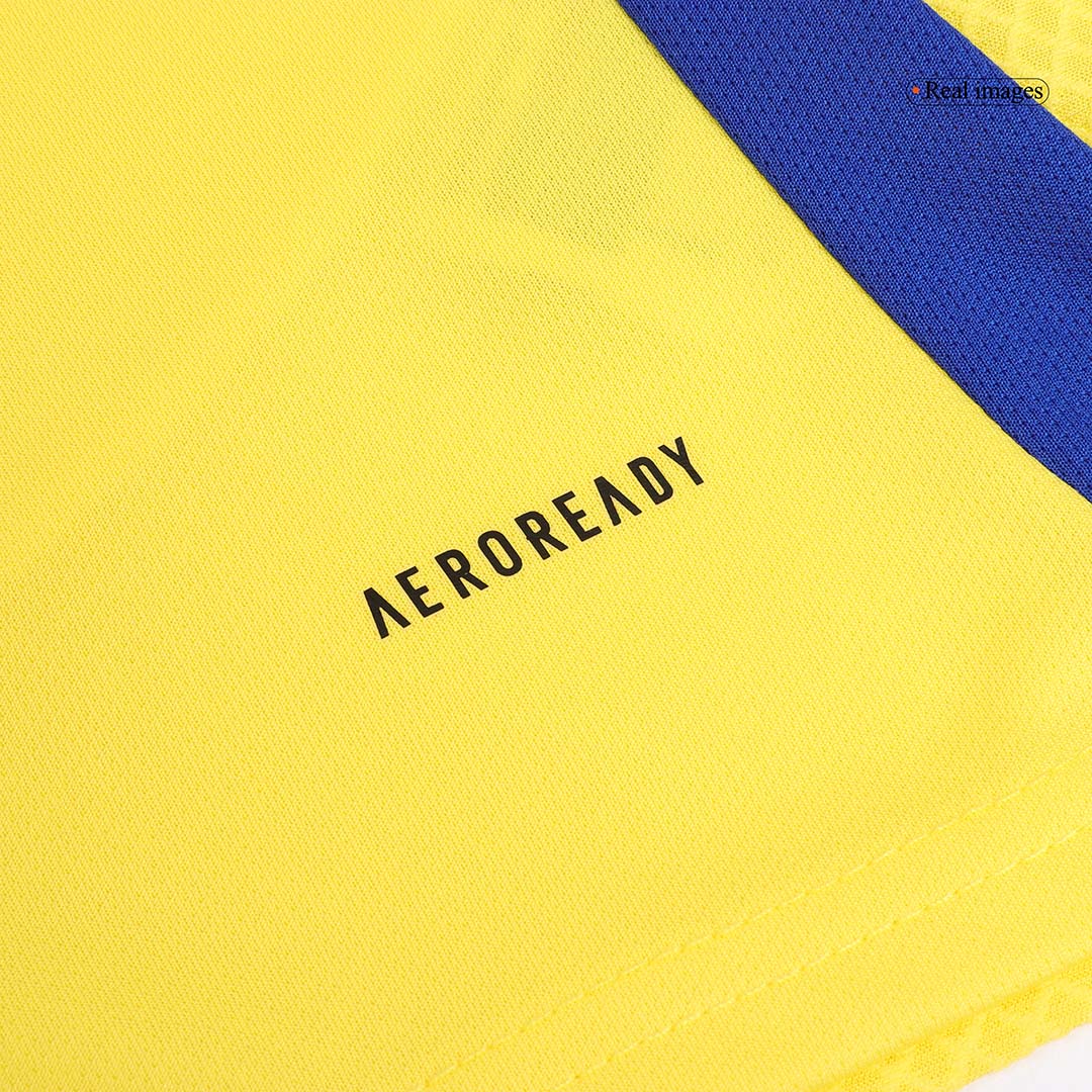 Kid's RONALDO #7 Al Nassr Home  Soccer Jersey Kit(Jersey+Shorts) 2024/25 - ACL Top Dresy Shop