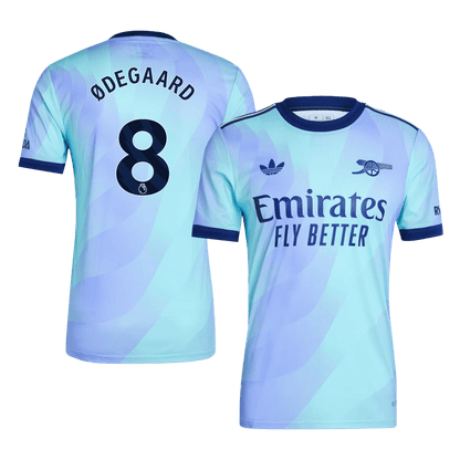 Player Version ØDEGAARD #8 Arsenal Third Away  Soccer Jersey 2024/25 Top Dresy Shop