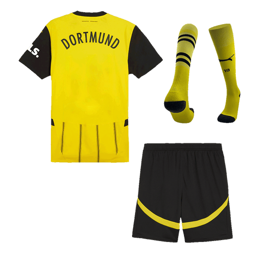 Borussia Dortmund Home  Soccer Jersey Kit(Jersey+Shorts+Socks) 2024/25 Top Dresy Shop
