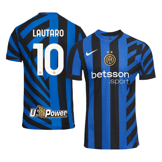 LAUTARO #10 Inter Milan Home  Soccer Jersey 2024/25 Top Dresy Shop