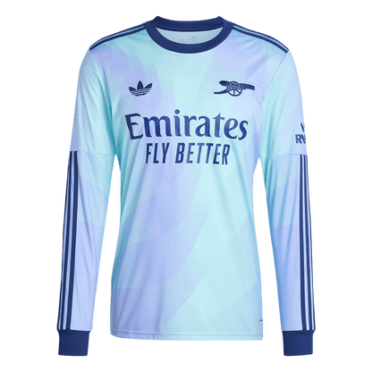 Arsenal Third Away Long Sleeve  Soccer Jersey 2024/25 Top Dresy Shop