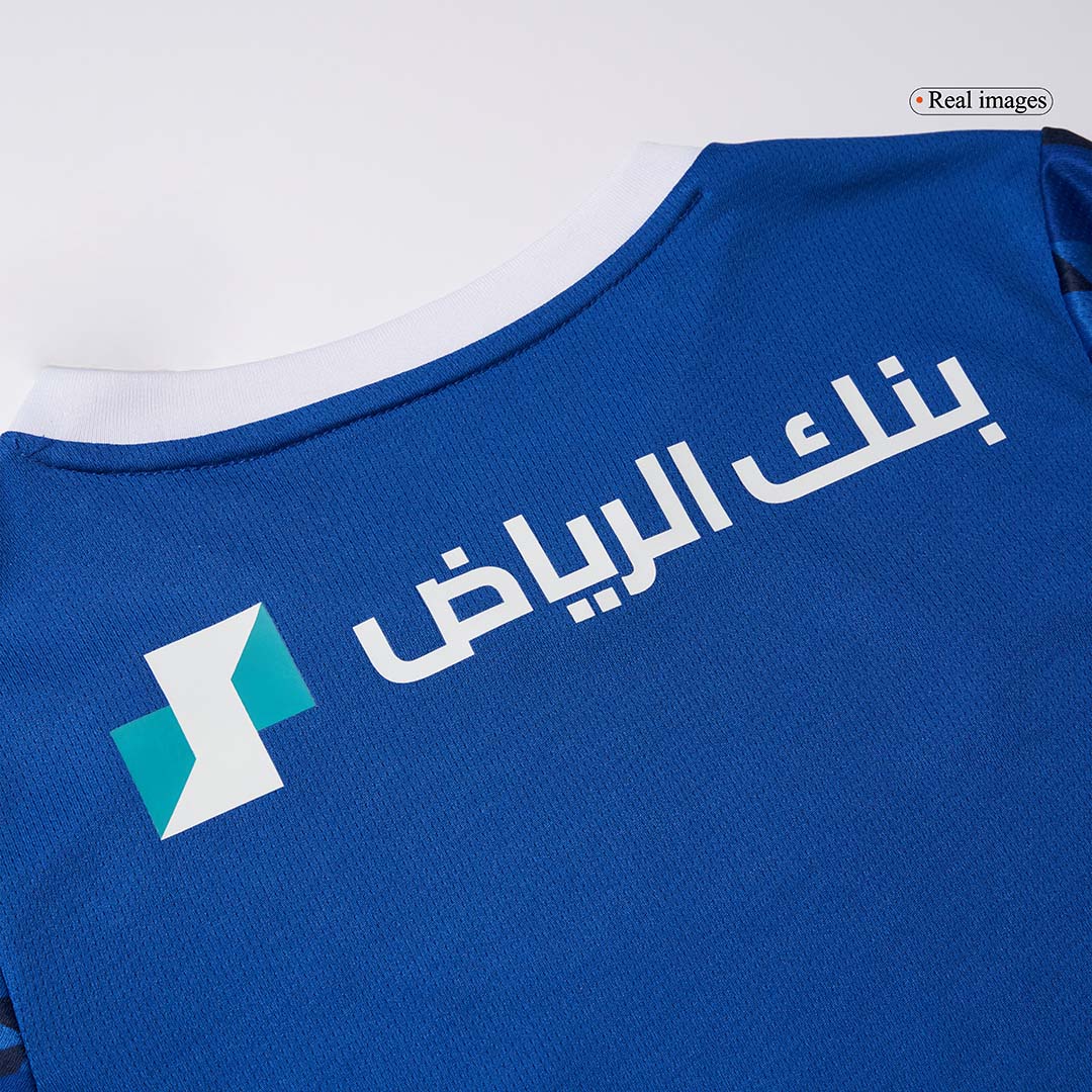 Kid's Al Hilal SFC Home  Soccer Jersey Kit(Jersey+Shorts) 2024/25 Top Dresy Shop