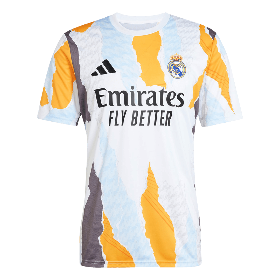 Real Madrid Pre-Match Training  Soccer Jersey 2024/25 Top Soccer Jerseys Store