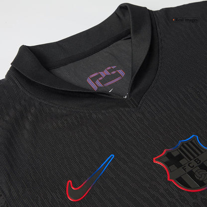 Player Version Barcelona Away  Soccer Jersey 2024/25 - Spotify Logo Without Text Top Dresy Shop