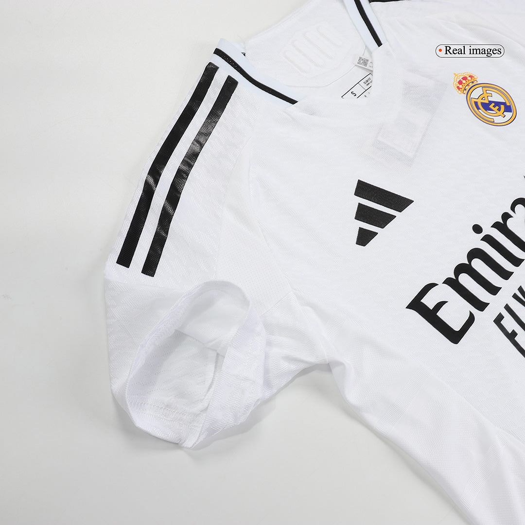 Player Version Real Madrid Home  Soccer Jersey Kit(Jersey+Shorts) 2024/25 Top Dresy Shop