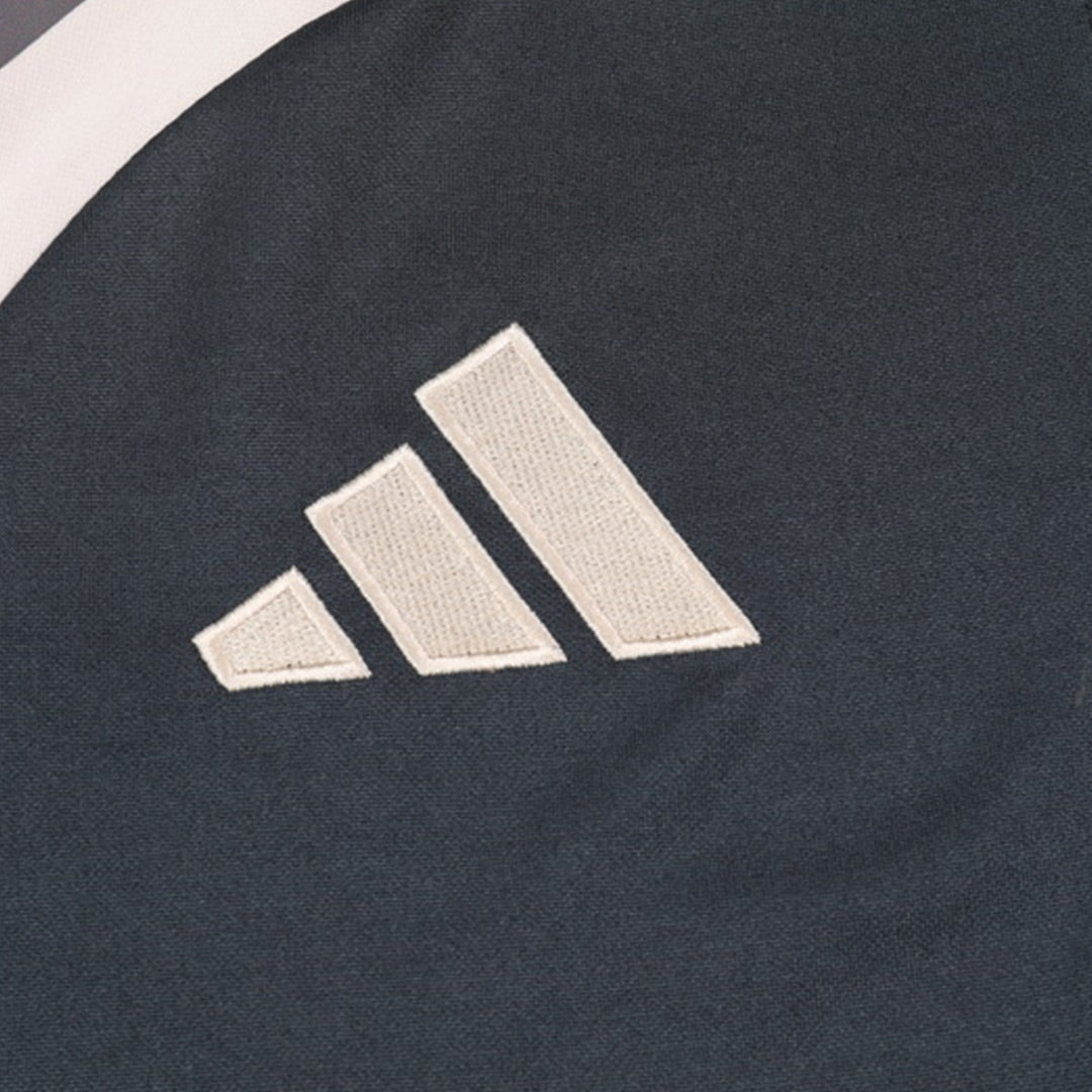 Kid's Real Madrid Zipper Sweatshirt Kit(Top+Pants) 2024/25 Top Soccer Jerseys Store