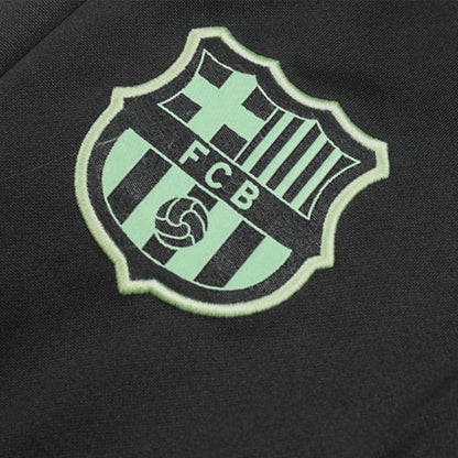 Kid's Barcelona Zipper Sweatshirt Kit(Top+Pants) 2024/25 Top Dresy Shop