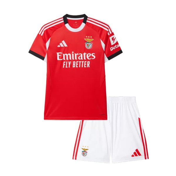 Kid's Benfica Home Soccer Jersey Kit(Jersey+Shorts) 2025/26
