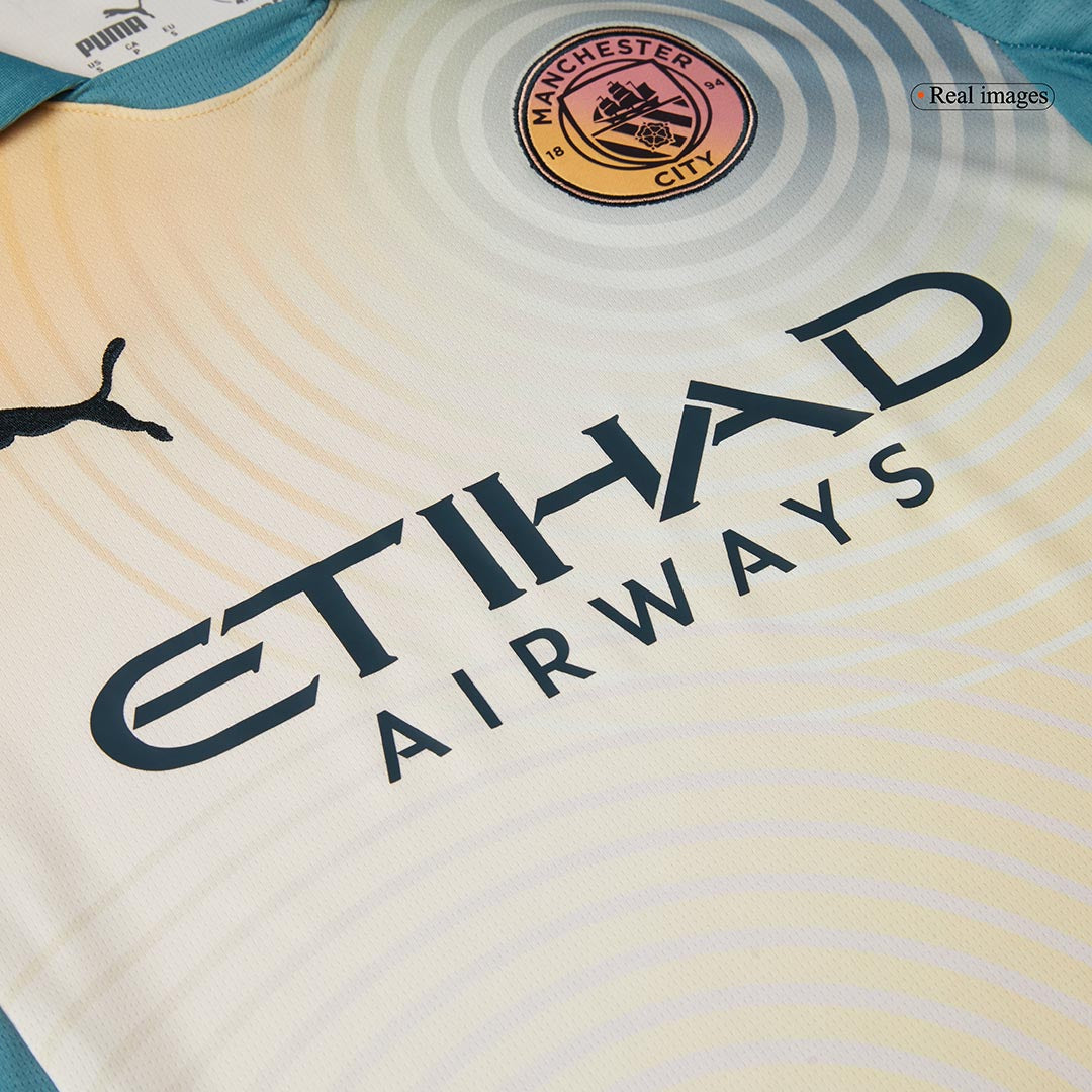 RODRIGO #16 Manchester City Fourth Away  Soccer Jersey 2024/25 - Definitely City (UCL) Top Dresy Shop