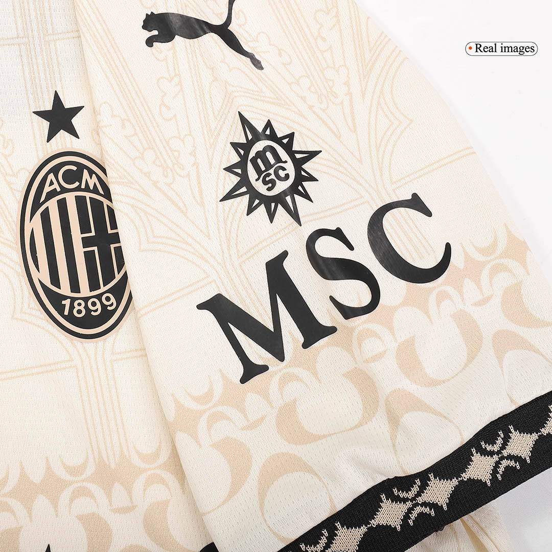 AC Milan X Pleasures Fouth Away  Soccer Jersey 2023/24 Top Dresy Shop
