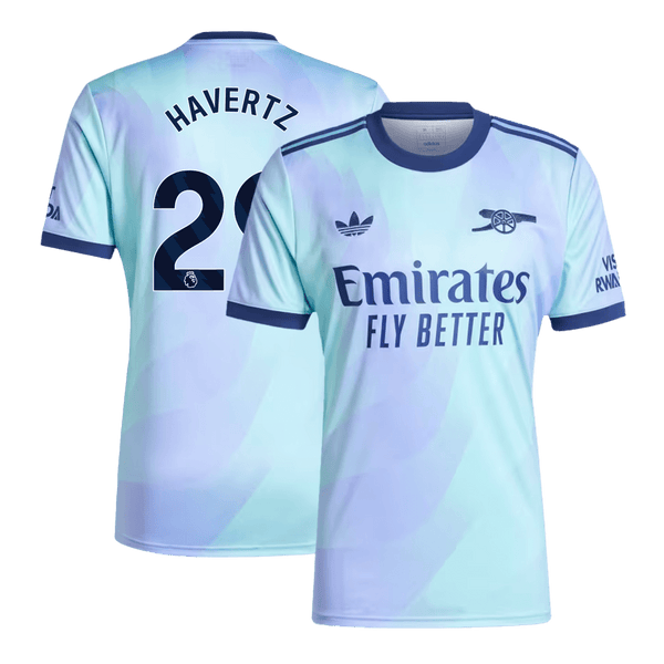 HAVERTZ #29 Arsenal Third Away  Soccer Jersey 2024/25 Top Soccer Jerseys Store