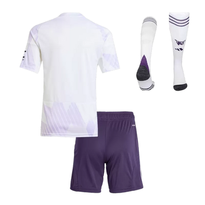 Kid's Manchester United Away Soccer Jersey Kit(Jersey+Shorts+Socks) 2025/26