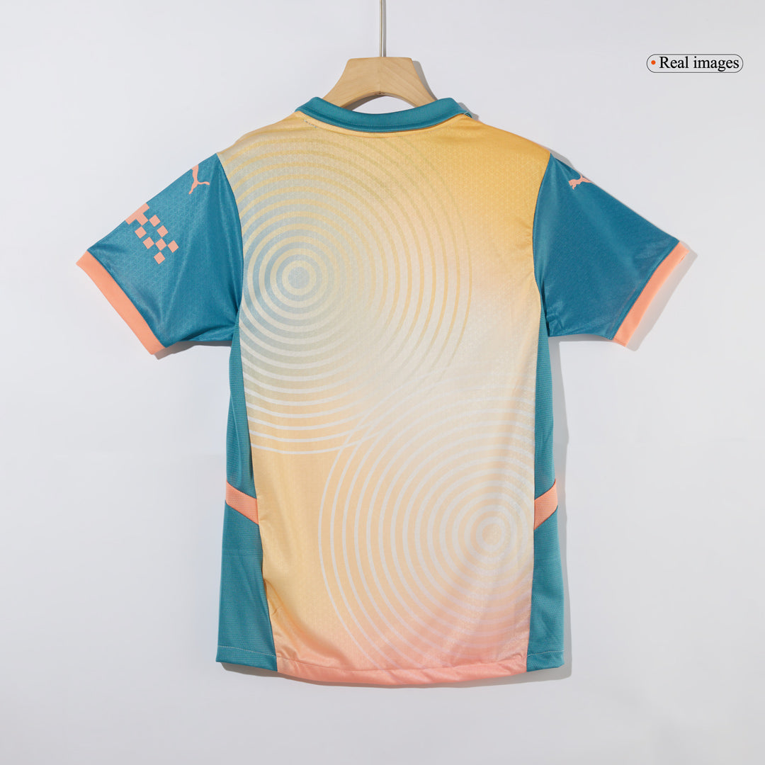 Player Version DE BRUYNE #17 Manchester City Fourth Away  Soccer Jersey 2024/25 - Definitely City Top Dresy Shop