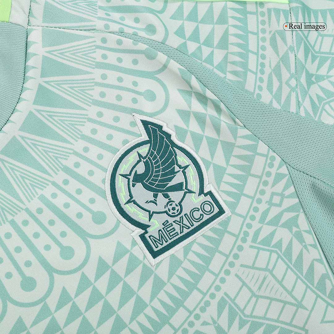 Kid's Mexico Away Jerseys Kit(Jersey+Shorts) Copa América 2024 Top Dresy Shop