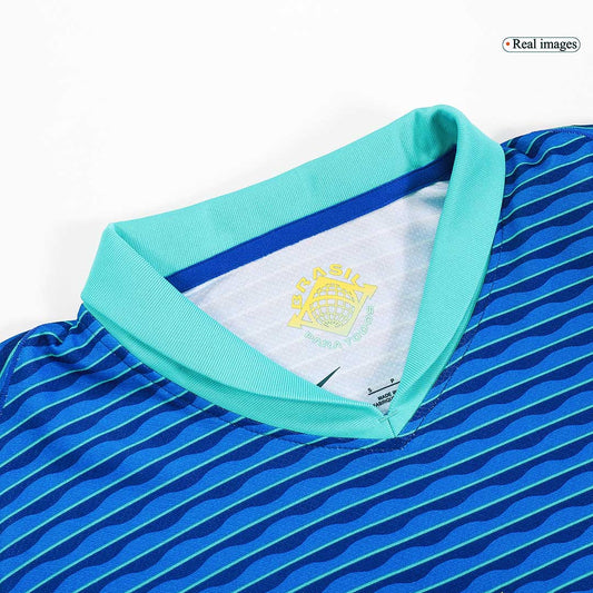 NEYMAR JR #10 Brazil Away  Soccer Jersey 2024 Top Dresy Shop