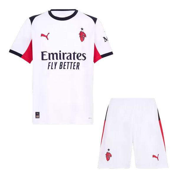AC Milan Away Soccer Jersey Kit(Jersey+Shorts) 2025/26