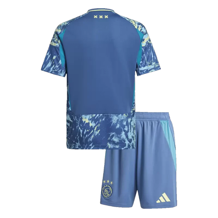 Ajax Away Kids Soccer Jerseys Kit 2024/25 Top Soccer Jerseys Store