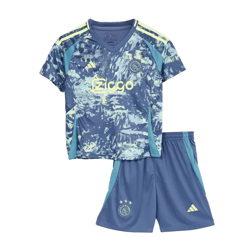 Ajax Away Kids Soccer Jerseys Kit 2024/25 Top Dresy Shop