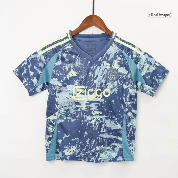 Ajax Away Kids Soccer Jerseys Kit 2024/25 Top Soccer Jerseys Store