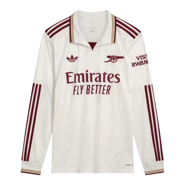 Arsenal Third Away Long Sleeve Soccer Jersey 2025/26