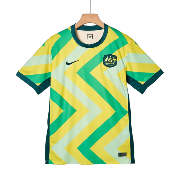 Australia Home Soccer Jersey 2025 Go Game Wear