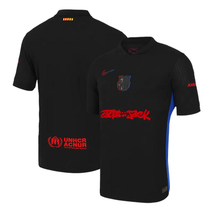 Player Version Barcelona X Travis Scott Away Soccer Jersey 2024/25 - Red