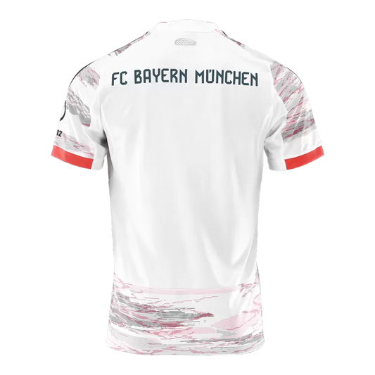 Venkovní fotbalový dres Bayernu Mnichov 2025/26