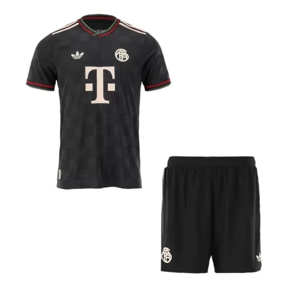 Player Version Bayern Munich Third Away Soccer Jersey Kit(Jersey+Shorts) 2025/26