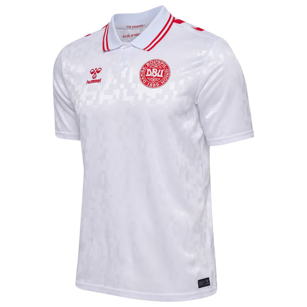 Denmark Away Soccer Jersey 2024 topsoccerjerseys.com
