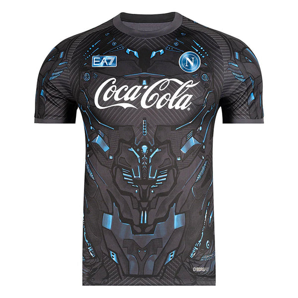 SSC Napoli Ebony Training Soccer Jersey 2025/26 Top Soccer Jerseys Store