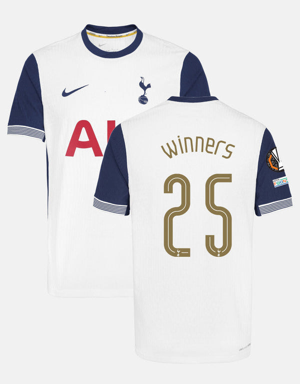 Europa League Winners Tottenham Hotspur Home  Soccer Jersey 2024/25 Go Game Wear