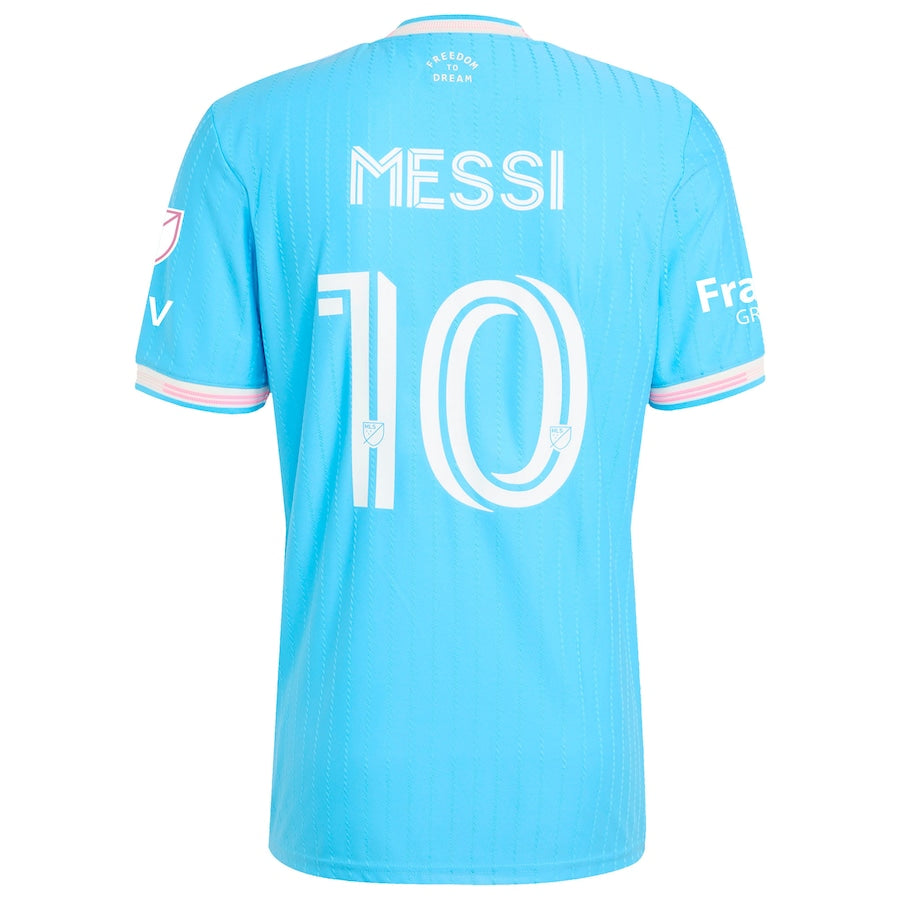 Player Version Inter Miami CF Messi #10 2025 Third Away Soccer Jersey Go Game Wear
