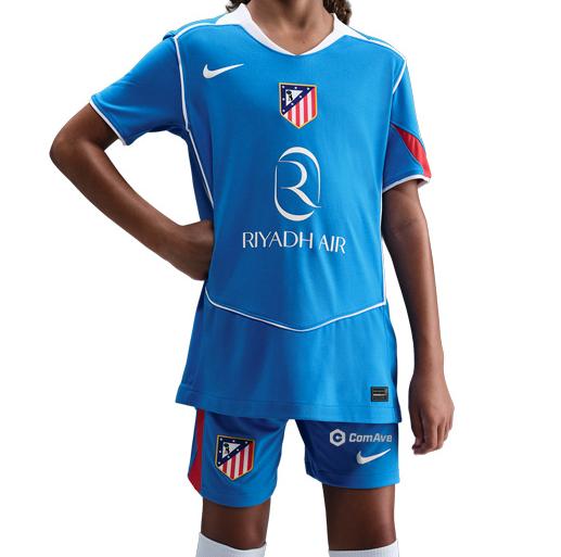 Kid's Atletico Madrid Third Away Soccer Jersey Kit(Jersey+Shorts) 2025/26 Top Dresy Shop