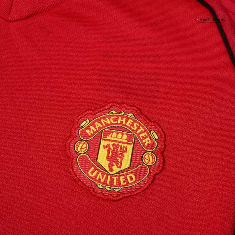 Kid's Manchester United Home Soccer Jersey Kit(Jersey+Shorts) 2025/26