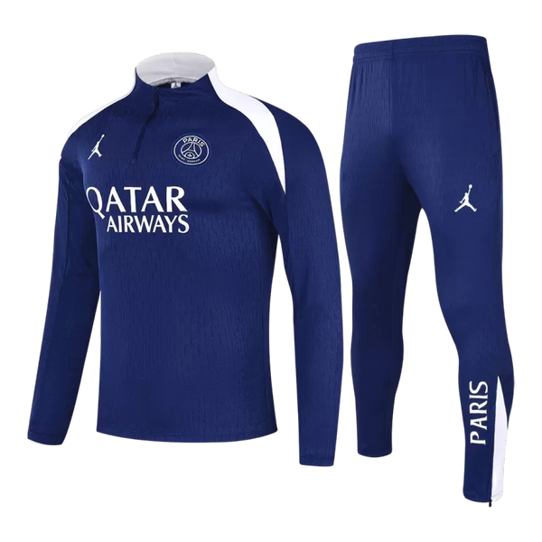 Kid's PSG 1/4 Zip Training Kit (Jacket+Pants) 2025/26 - Navy