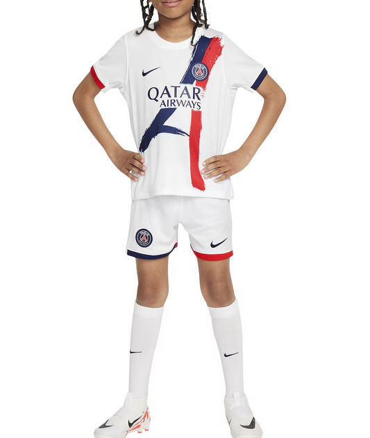 Kid's PSG Away Soccer Jersey Kit(Jersey+Shorts+Socks) 2025/26 top dresy shop