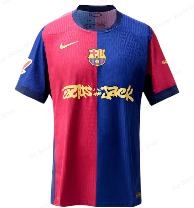 Verze hráče FC Barcelona x dres Travis Scott Limited Edition 2024/25
