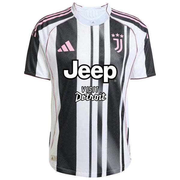 Player Version Juventus Home Soccer Jersey 2025/26 Go Game Wear