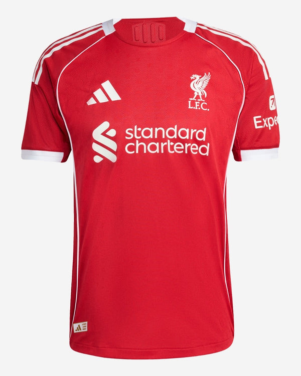 Player Version Liverpool Home Soccer Jersey 2025/26 Top Soccer Jerseys Store